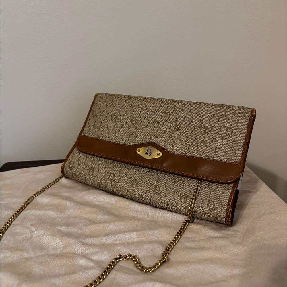 Vintage Christian Dior Luxury Clutch Bag